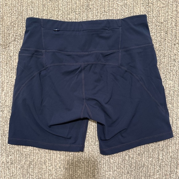 Sweaty Betty Power Shorts Navy Blue Women’s Size M 6” Inseam Compression - Picture 3 of 3